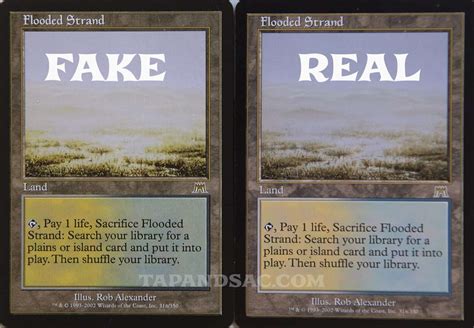 are near mint cards fake if they're from old setsmtgs